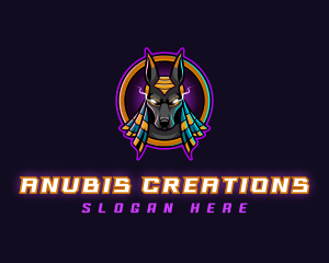 Anubis - Anubis Mythology Gaming logo design