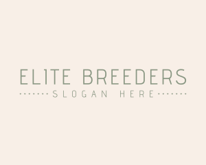 Luxury Fashion Business logo design