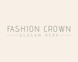 Luxury Fashion Business logo design