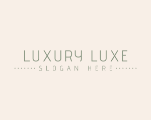 Luxury Fashion Business logo design