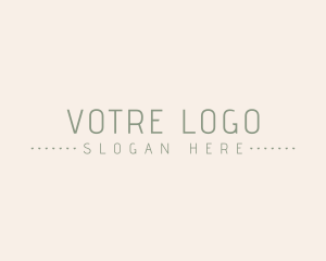 Luxury Fashion Business logo design