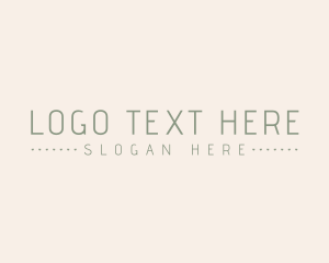 Thin - Luxury Fashion Business logo design