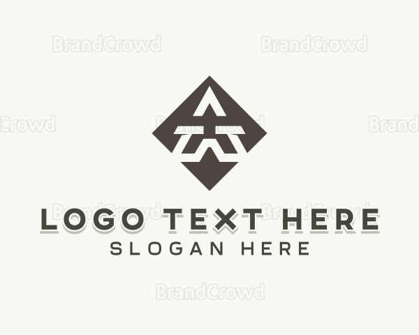 Professional Brand Letter A Logo