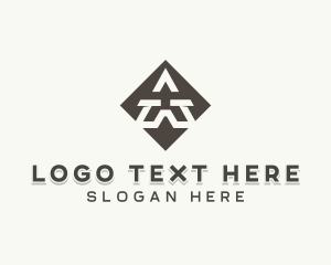 Company - Professional Brand Letter A logo design