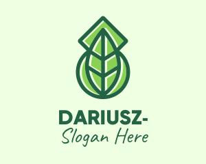 Modern Nature Leaf  Logo