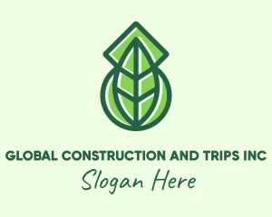 Natural - Modern Nature Leaf logo design