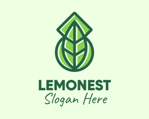 Natural - Modern Nature Leaf logo design