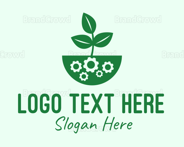 Organic Planting Gear Logo