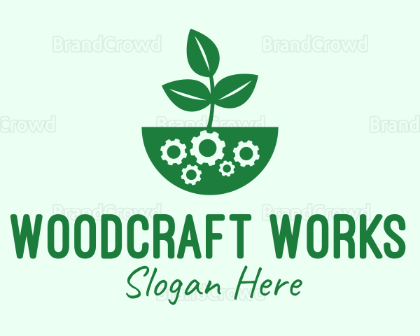 Organic Planting Gear Logo