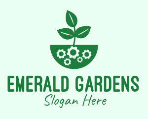 Organic Planting Gear logo design