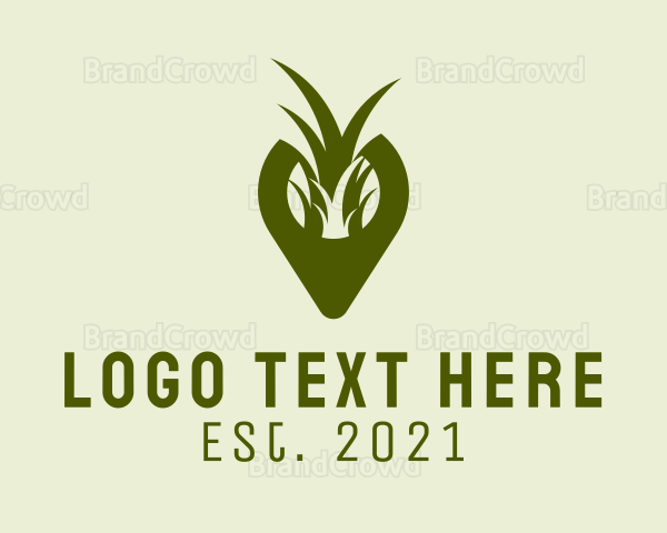 Lawn Care Locator Logo