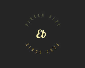 Retro Cursive Business Logo