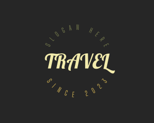 Retro Cursive Business Logo