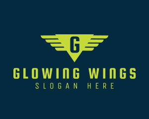 Aviation Flight Wings  logo design