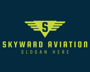 Aviation Flight Wings  logo design