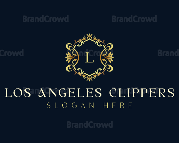 Luxury Wreath Decoration Logo