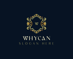 Luxury Wreath Decoration Logo