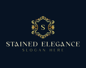 Luxury Wreath Decoration logo design