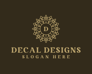 Luxurious Ornamental Mandala logo design