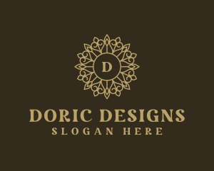 Luxurious Ornamental Mandala logo design