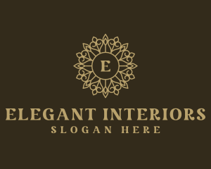 Luxurious Ornamental Mandala logo design