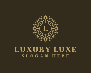 Luxurious Ornamental Mandala logo design