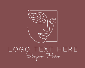 Vlog - Organic Makeup Skin Care logo design