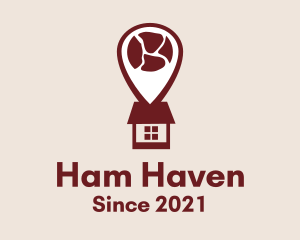 Ham - Butcher Meat House logo design