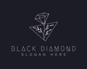 Luxurious Diamond Flower logo design