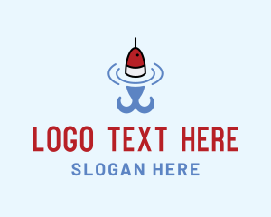 Lure - Float Fishing Lure logo design