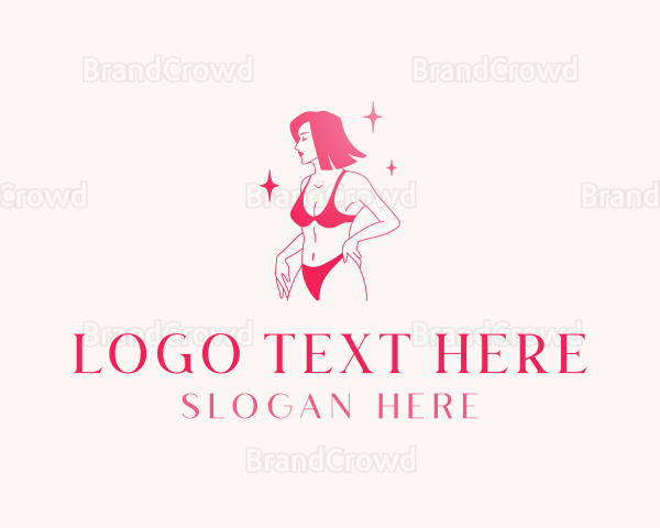 Sexy Lingerie Bikini Logo