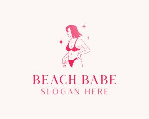 Bikini - Sexy Lingerie Bikini logo design