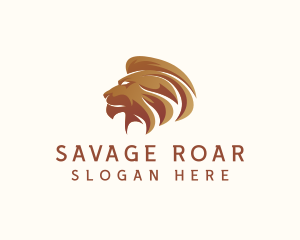 Premium Luxury Lion logo design