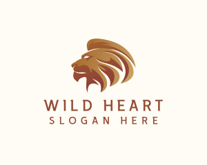 Premium Luxury Lion logo design