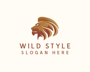 Premium Luxury Lion logo design