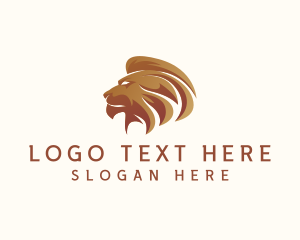 Premium Luxury Lion Logo