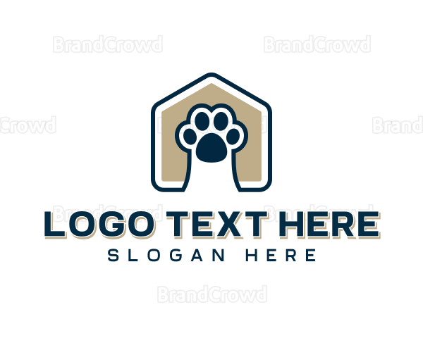 Animal Shelter Paw Logo
