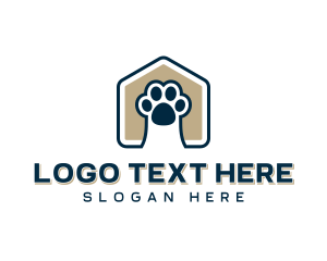 Animal Shelter Paw logo design