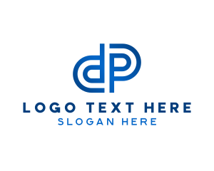 Monogram - Generic Business Letter DP logo design