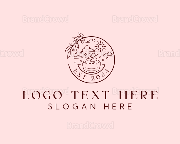 Confectionary Cupcake Baking Logo