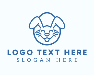 Easter Egg Bunny Rabbit Logo