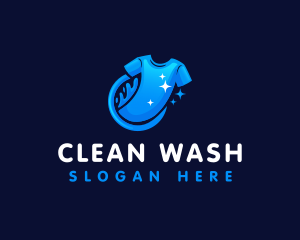 Washing - Washing Laundry Shirt logo design