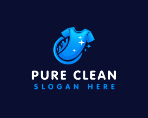 Detergent - Washing Laundry Shirt logo design