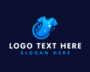 Detergent - Washing Laundry Shirt logo design