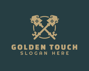 Gold Key House logo design