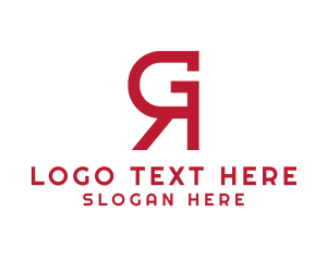 Fashion Designer - Generic Gaming Letter GR logo design