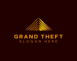 Deluxe - Luxury Pyramid Consultant logo design