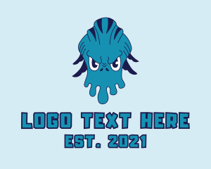 Video Game - Video Game Monster Character logo design