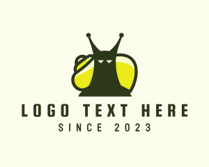 Snail - Angry Nature Snail logo design