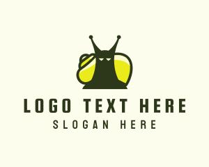 Trippy - Garden Nature Snail logo design